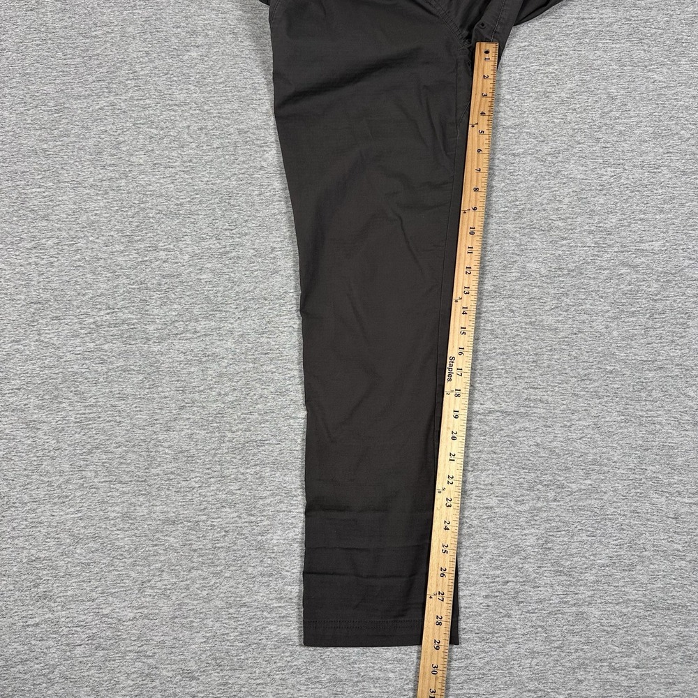 Prana Pants Womens Size 6 Gray Double Peak Ripstop Outdoor Hiking Travel - Picture 5 of 9